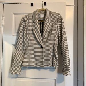 Calvin Kline fitted striped blazer